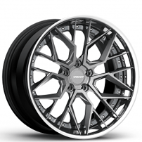 22" Staggered Variant Forged Wheels Designer FCK-3P+ Custom Finish Rims