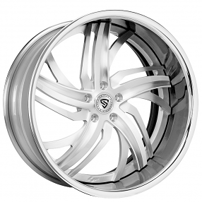 24" Snyper Forged Wheels Revel Brushed Rims