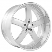 22" Snyper Forged Wheels Booya Polished Rims