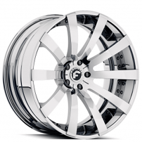 24" Staggered Forgiato Wheels Concavo-ECL Chrome Forged Rims