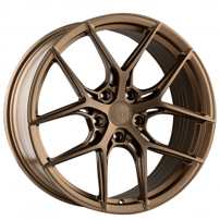 19" Staggered Avant Garde Wheels M580R Custom Matte Highland Bronze Rims