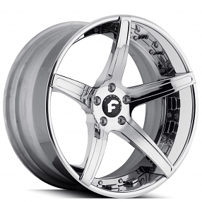 22" Forgiato Wheels Aggio-ECL Chrome Forged Rims