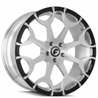 22" Staggered Forgiato Wheels Capolavaro-M Custom 2 Tone Forged Rims