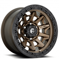 20" Fuel Wheels D696 Covert Bronze with Black Lip Off-Road Rims