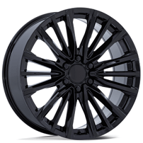 24" Performance Replicas Wheels PR223 Gloss Black Rims