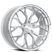 18" Dolce Performance Wheels Aria Gloss Silver with Machined Face Rims