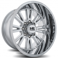 20" Hardrock Wheels H503 Spine Xposed Chrome Off-Road Rims