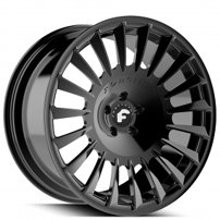 24" Forgiato Wheels Calibro-M Satin Black Forged Rims