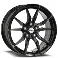 17" Shift Wheels Blade Gloss Black Rims 