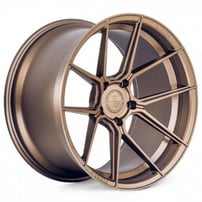 20" Ferrada Wheels F8-FR8 Matte Bronze Flow Formed Rims