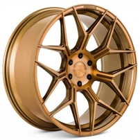 22" Ferrada Wheels FT3 Brushed Cobre Rims