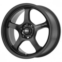 18" Staggered Motegi Racing Wheels MR131 Traklite Satin Black Flow Formed Rims