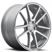 18" Rotiform Wheels R120 SPF Silver Machined Rims 