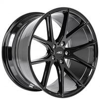 19" AC Wheels AC10 Gloss Black Deep Concave Rims