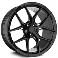 21" Avant Garde Wheels M580R Gloss Black Rims