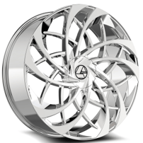 30" Azara Wheels AZA-540 Chrome Rims