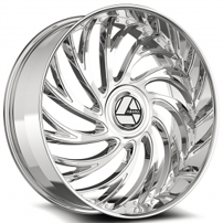 28" Azara Wheels AZX-101 Chrome Rims