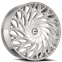 28" Azara Wheels AZA-525 Chrome Rims