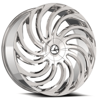 30" Azara Wheels AZA-534 Chrome Rims