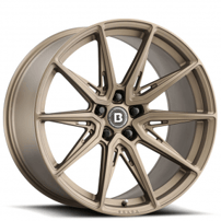 20x10.5" Brada CX2 Satin Bronze Wheels (Blank, Any Offset) 
