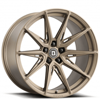 19x11" Brada CX2 Satin Bronze Rotary Forged Wheels