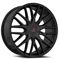 24" Cavallo Wheels CLV-45 Gloss Black Rims