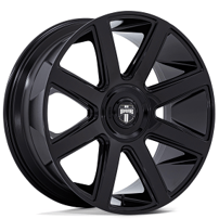 26" Dub Wheels Pull DC273 Gloss Black Rims