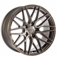 19" F1R Wheels F103 Brushed Bronze Rims