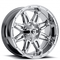 17" Fuel Wheels D530 Hostage Chrome Off-Road Rims 