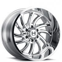 24" Hostile Wheels H118 Demon Chrome Off-Road Rims