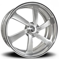 24" Intro Wheels Twisted Rally XLR Polished Welded Billet Rims
