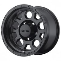 15" KMC Wheels KM522 Enduro Matte Black Crossover Rims