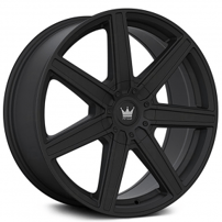 22x8.5" Mazzi Wheels Laguna 376 Matte Black Rims