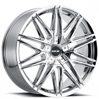 20" MKW Wheels M124 Chrome Rims 