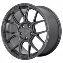 18" Motegi Racing Wheels MR147 CM7 Gunmetal Flow Formed Rims