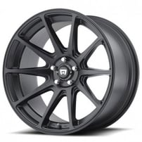 18" Motegi Racing Wheels MR127 CS10 Satin Black Rims