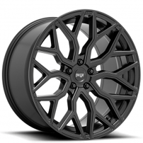 19" Niche Wheels M261 Mazzanti Matte Black Rims 