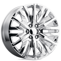 20" Performance Replicas Wheels PR198 Chrome Rims