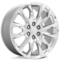 22" Performance Replicas Wheels PR210 Chrome Rims