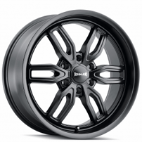 22" Ridler Wheels 609 Matte Black Rims