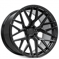 20x9" Rohana RFX10 Gloss Black Flow Formed Wheels (5x112/114/120, +25mm | USED 3-Day) 