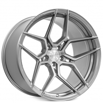 19" Rohana Wheels RFX11 Brushed Titanium Flow Formed Rims