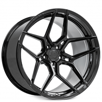 22" Rohana Wheels RFX11 Gloss Black Flow Formed Rims