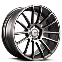 20x8.5" Savini Black Di Forza BM9 Titanium Wheels (5x114/112/120, +33mm) 