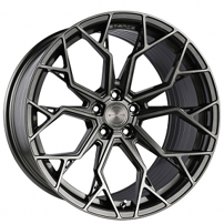 19" Stance Wheels SF10 Brushed Dual Gunmetal Flow Formed Rims 