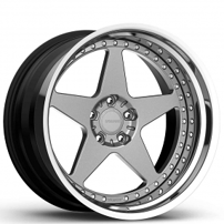 22" Staggered Variant Forged Wheels Corsa APX-3P Custom Finish Rims