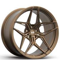 20" Variant Forged Wheels Zeno Satin Bronze Monoblock Forged Rims