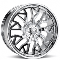 20" VCT Wheels Cyclone Chrome Rims