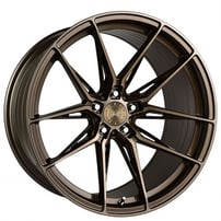 20" Vertini Wheels RFS1.8 Dual Bronze Flow Formed Rims