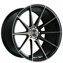 20" Vertini Wheels RFS1.3 Gloss Black Tinted Face Flow Formed Rims 